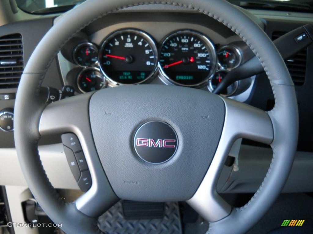2013 GMC Sierra 1500 SLE Crew Cab Steering Wheel Photos