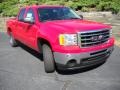 2013 Fire Red GMC Sierra 1500 SLE Crew Cab  photo #4