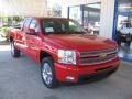 Front 3/4 View of 2013 Silverado 1500 LTZ Extended Cab