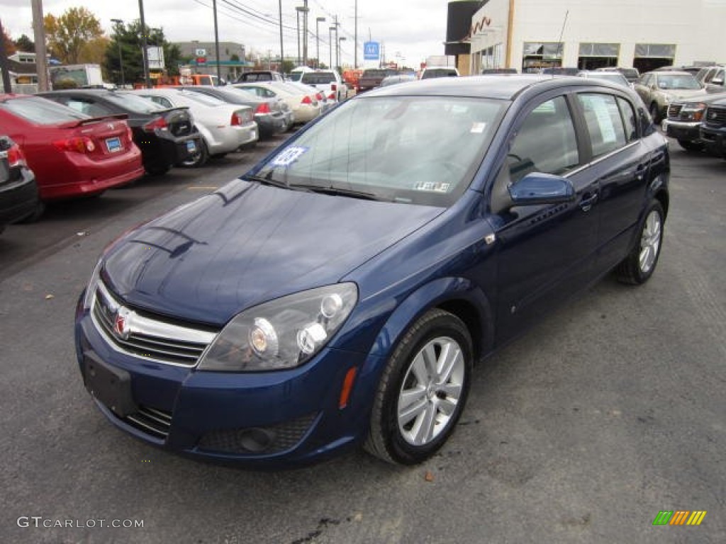 2008 Astra XR Sedan - Twilight Blue / Charcoal photo #3