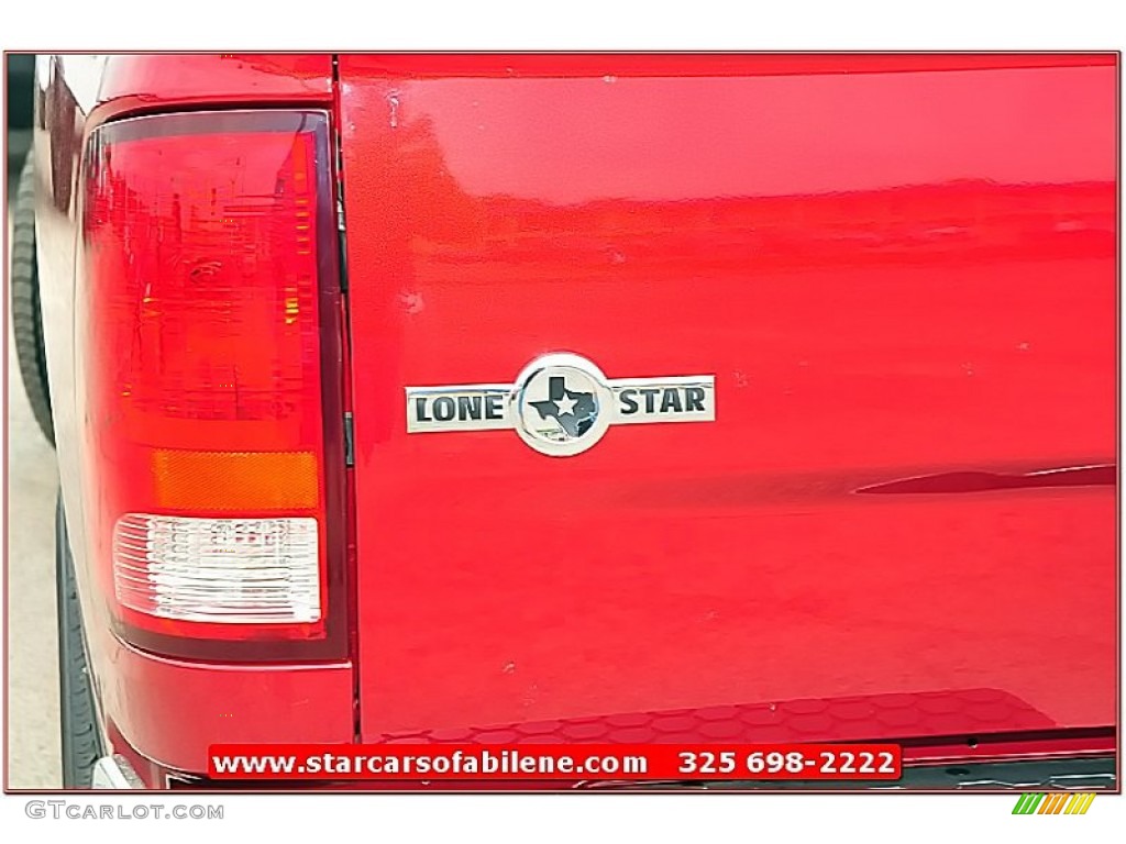 2012 Ram 1500 Lone Star Quad Cab - Deep Cherry Red Crystal Pearl / Light Pebble Beige/Bark Brown photo #5