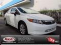 Taffeta White - Civic LX Sedan Photo No. 1