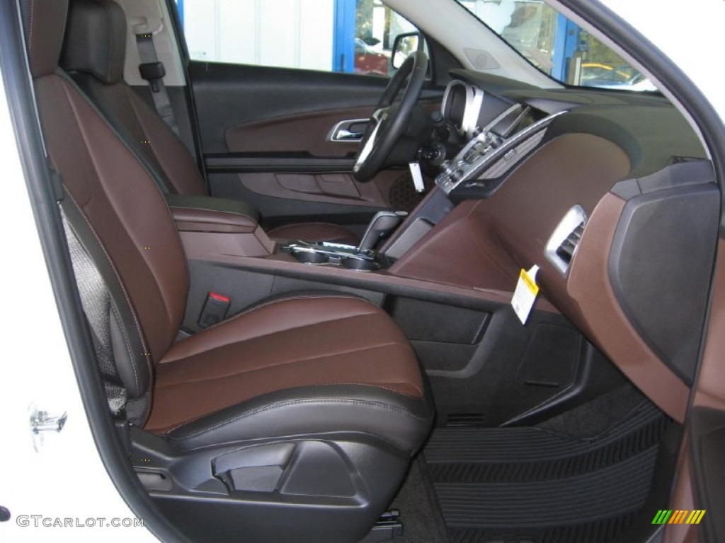 Brownstone/Jet Black Interior 2013 Chevrolet Equinox LT Photo #72318286