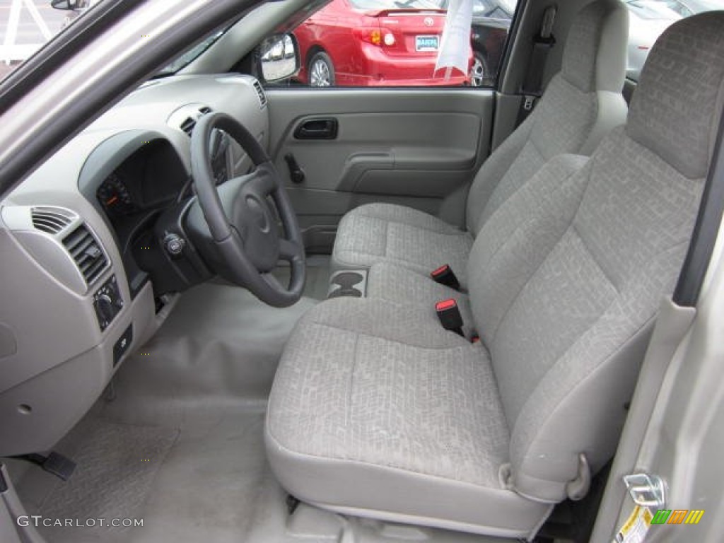 2008 Chevrolet Colorado Work Truck Regular Cab Front Seat Photo #72318319