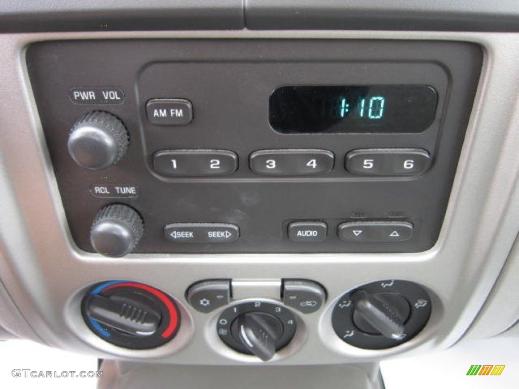 2008 Chevrolet Colorado Work Truck Regular Cab Audio System Photo #72318415