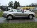 2008 Vapor Silver Metallic Ford Mustang V6 Deluxe Coupe  photo #5