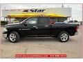 2012 Black Dodge Ram 1500 Lone Star Quad Cab  photo #3