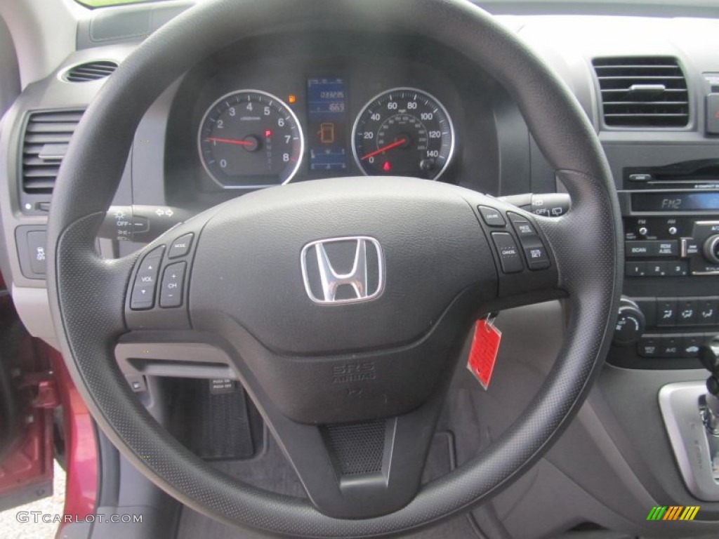 2011 Honda CR-V SE 4WD Gray Steering Wheel Photo #72318976