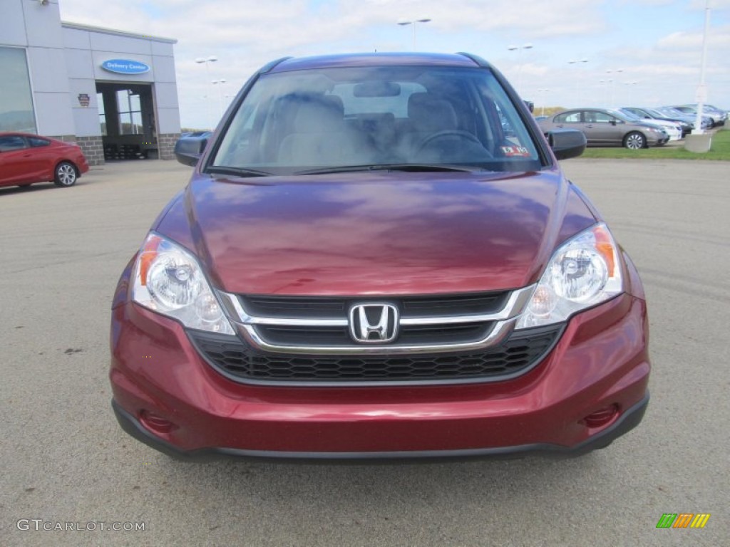 2011 CR-V SE 4WD - Tango Red Pearl / Gray photo #19