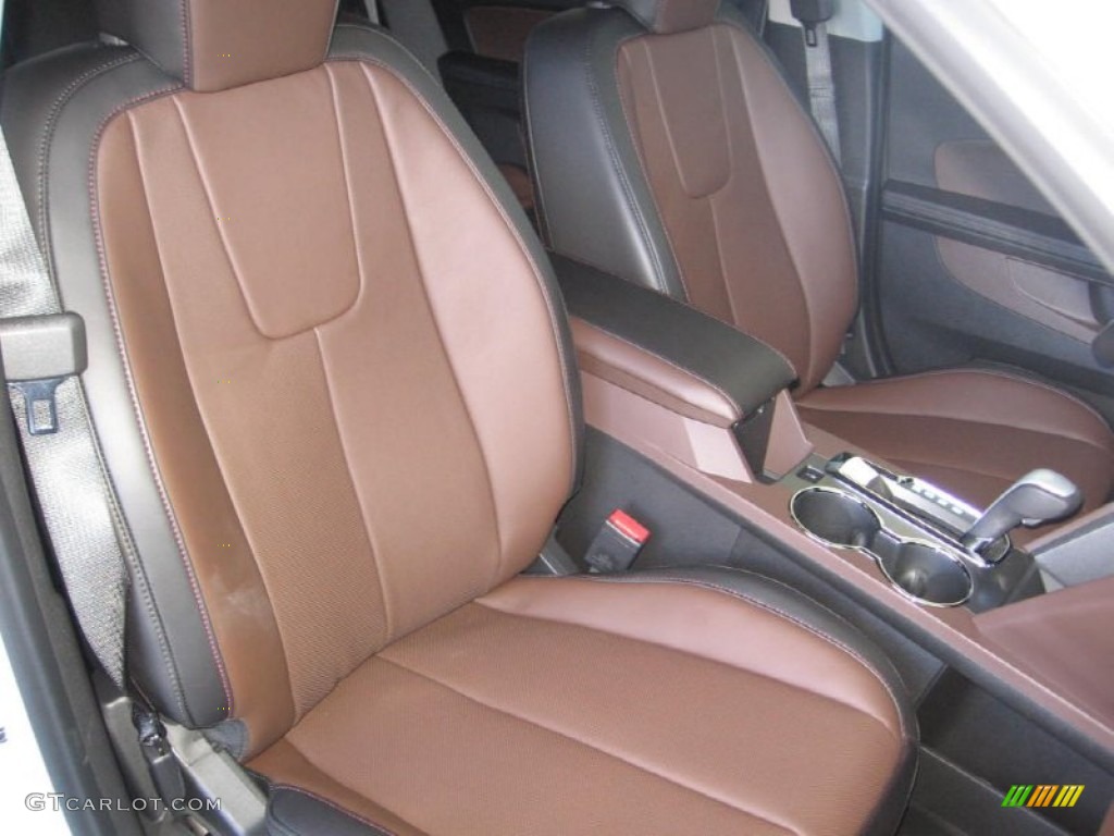 Brownstone/Jet Black Interior 2013 Chevrolet Equinox LT Photo #72319222