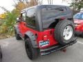 2004 Flame Red Jeep Wrangler Sport 4x4  photo #2