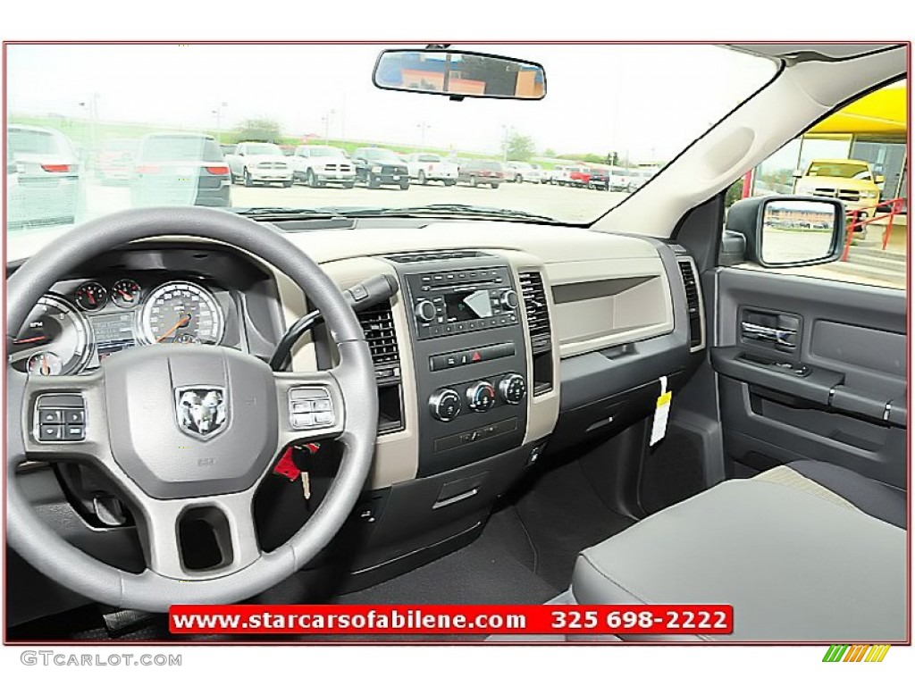 2012 Ram 1500 Express Regular Cab - True Blue Pearl / Dark Slate Gray/Medium Graystone photo #22