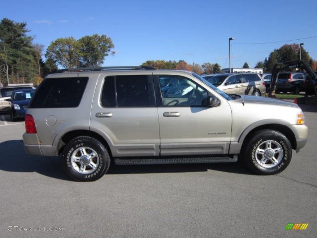 Harvest Gold Metallic 2002 Ford Explorer XLT 4x4 Exterior Photo #72320161