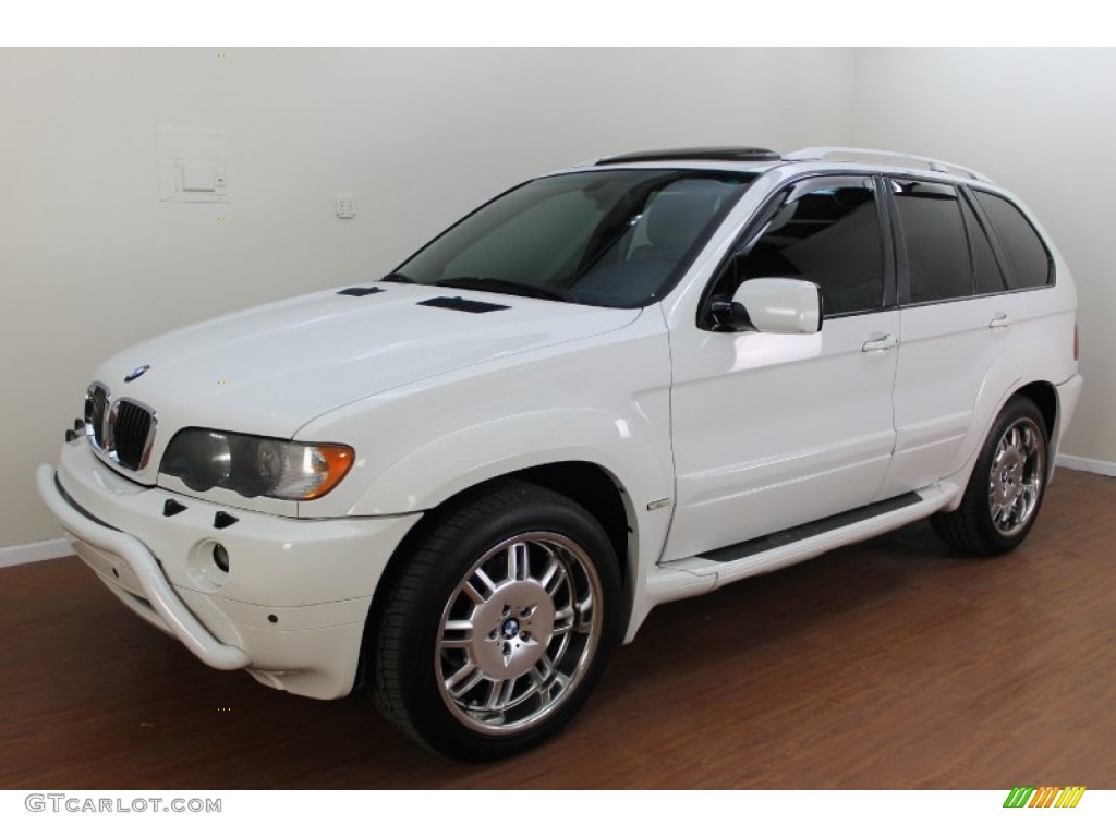 2001 X5 4.4i - Alpine White / Beige photo #1