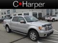 Ingot Silver Metallic - F150 Lariat SuperCrew 4x4 Photo No. 2