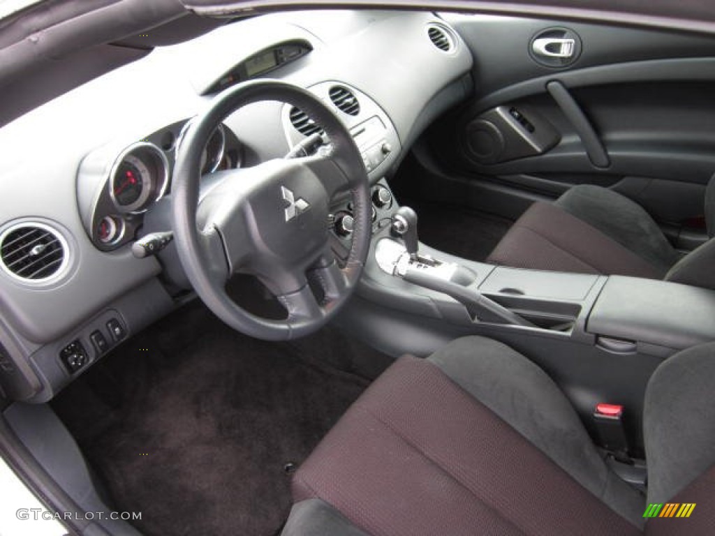 Dark Charcoal Interior 2012 Mitsubishi Eclipse Spyder GS Sport Photo #72321199