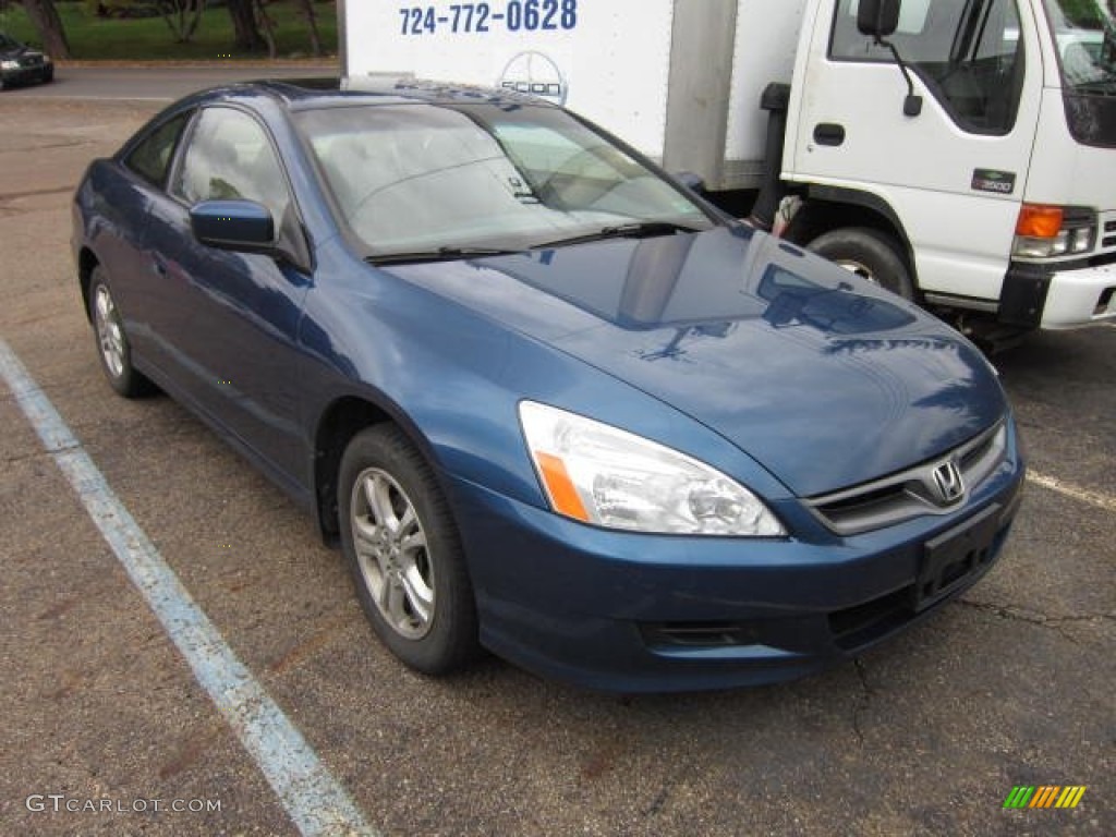 2006 Accord EX-L Coupe - Sapphire Blue Pearl / Ivory photo #1