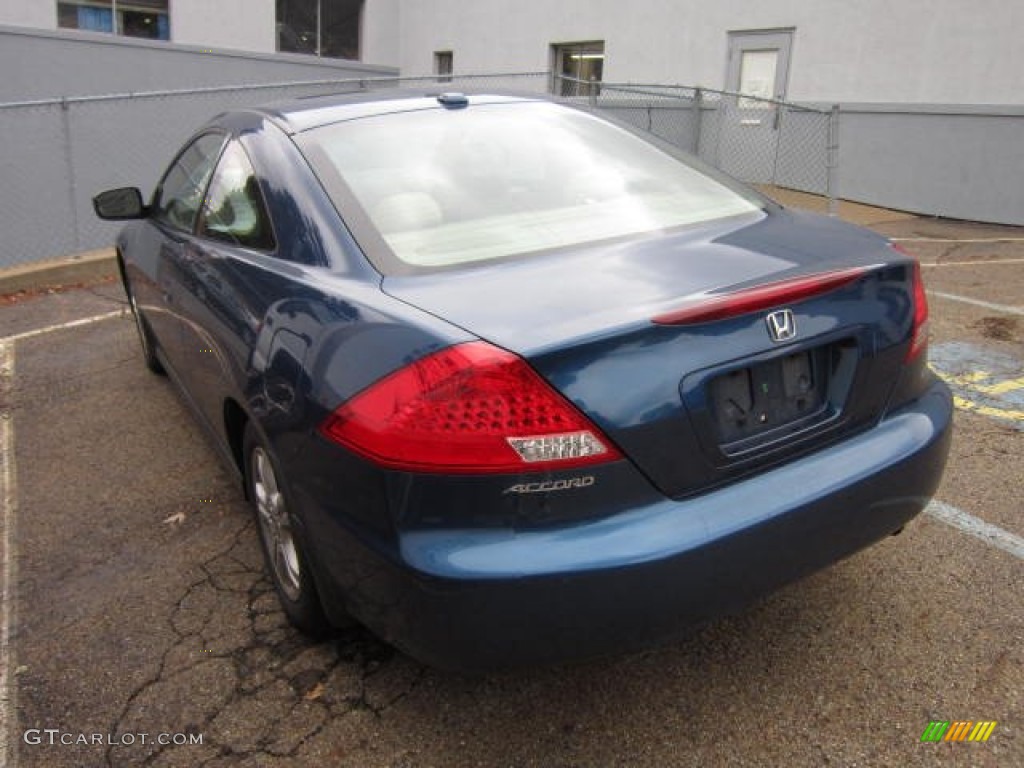 2006 Accord EX-L Coupe - Sapphire Blue Pearl / Ivory photo #3