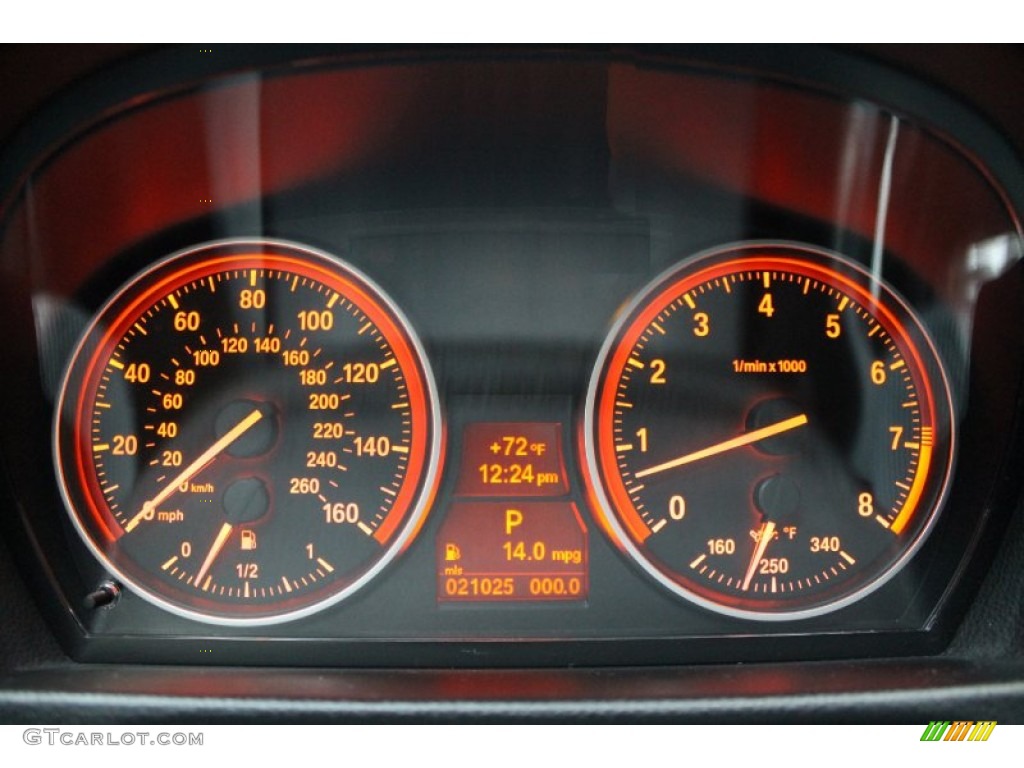 2010 BMW 3 Series 335i Coupe Gauges Photo #72321718