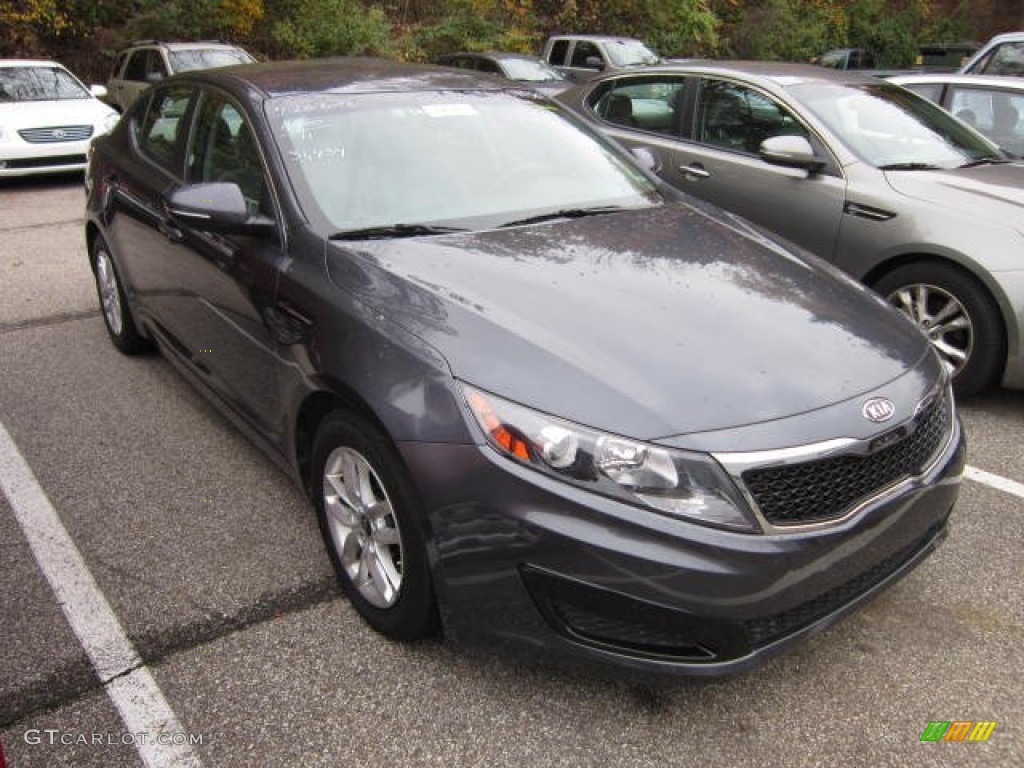 2011 Optima LX - Platinum Graphite / Gray photo #1