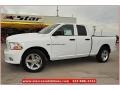 2012 Bright White Dodge Ram 1500 Express Quad Cab 4x4  photo #1