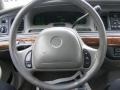 1999 Mercury Grand Marquis Light Graphite Interior Steering Wheel Photo