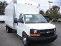 Summit White - Express 3500 Cutaway Cargo Van Photo No. 3