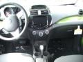 2013 Chevrolet Spark Dark Pewter/Green Interior Dashboard Photo