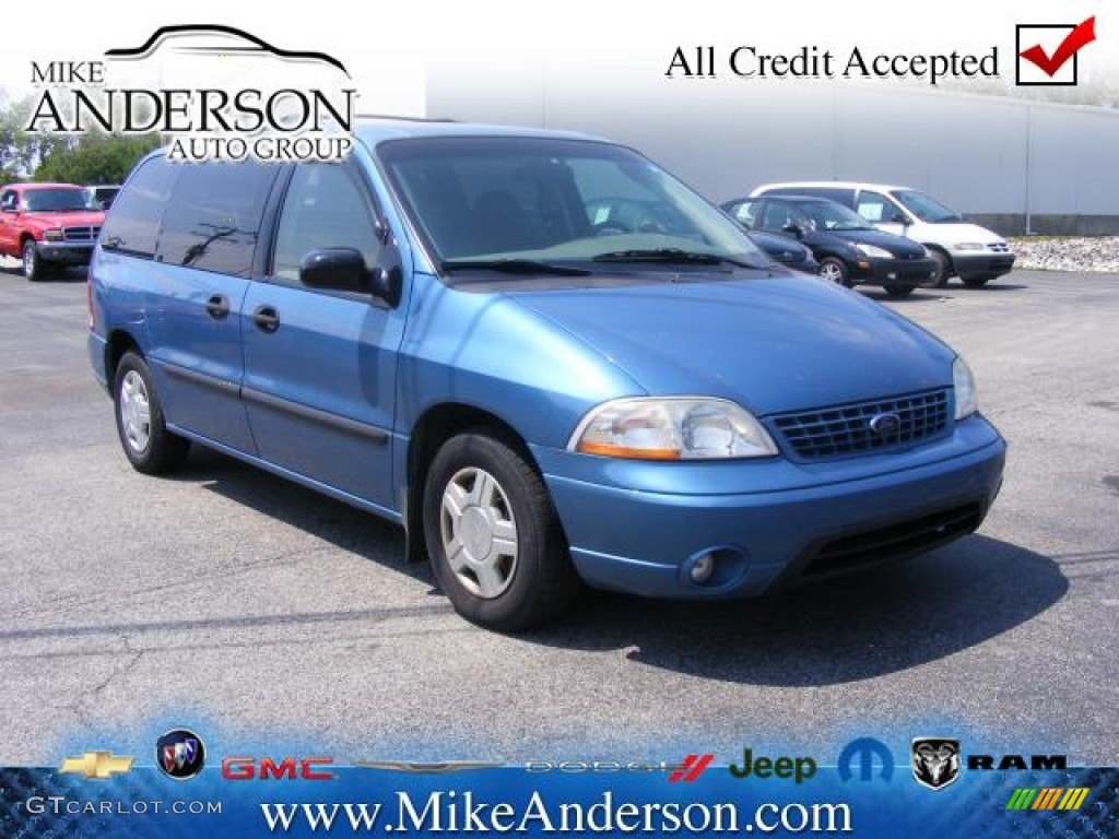 2003 Windstar LX - Light Sapphire Blue Metallic / Medium Graphite photo #1