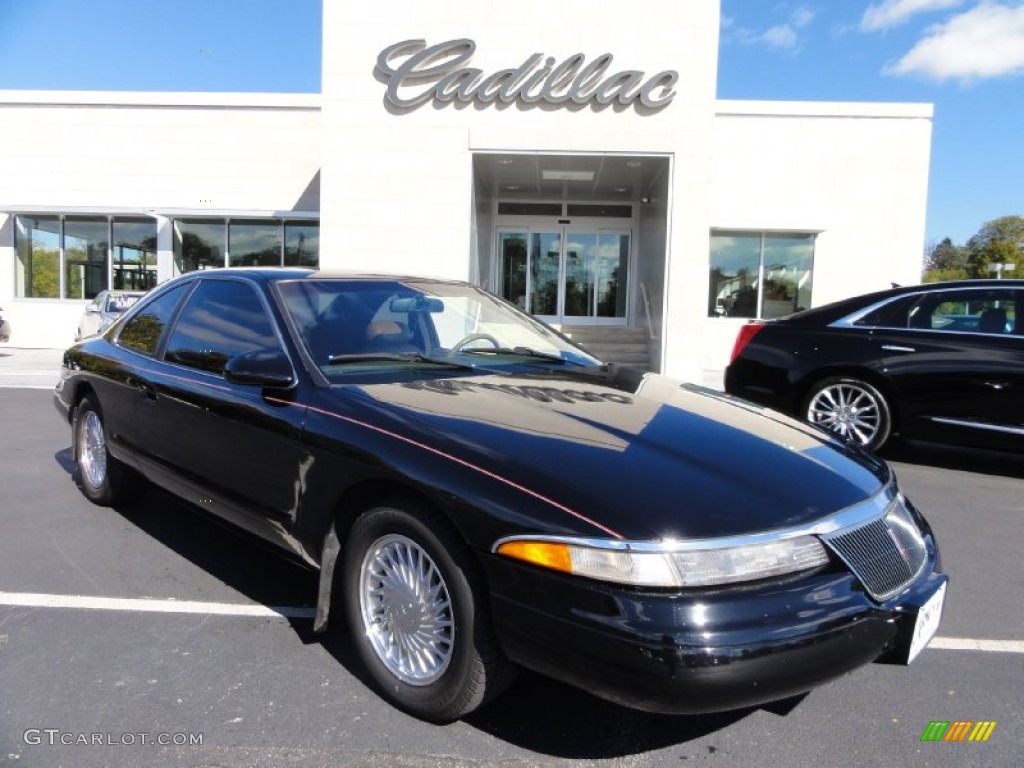 1995 Mark VIII LSC - Black / Dark Beige photo #4