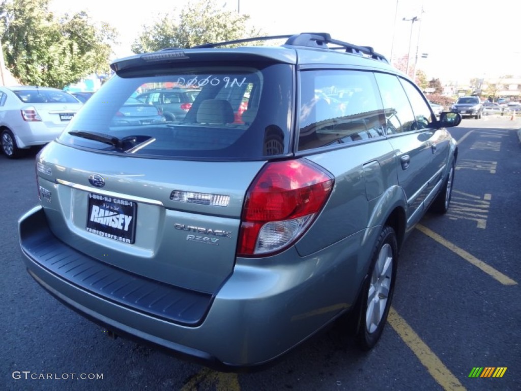 2009 Outback 2.5i Special Edition Wagon - Seacrest Green Metallic / Warm Ivory photo #7