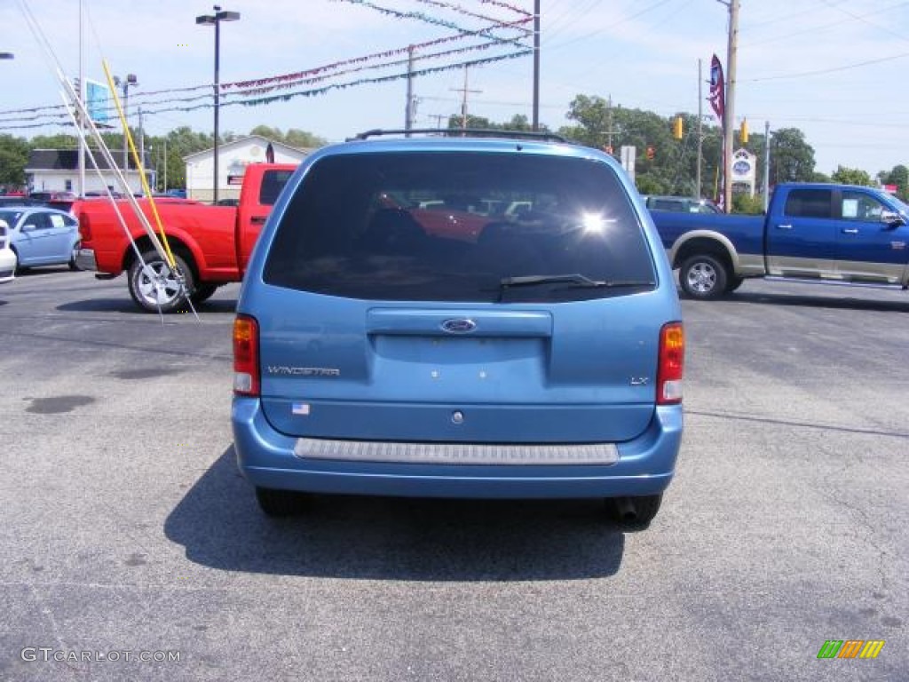 2003 Windstar LX - Light Sapphire Blue Metallic / Medium Graphite photo #8