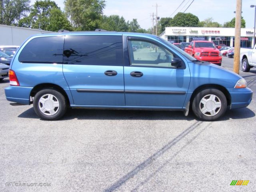 2003 Windstar LX - Light Sapphire Blue Metallic / Medium Graphite photo #12