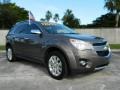 2011 Mocha Steel Metallic Chevrolet Equinox LTZ  photo #3