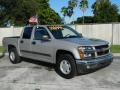 2008 Silver Birch Metallic Chevrolet Colorado LT Crew Cab  photo #3