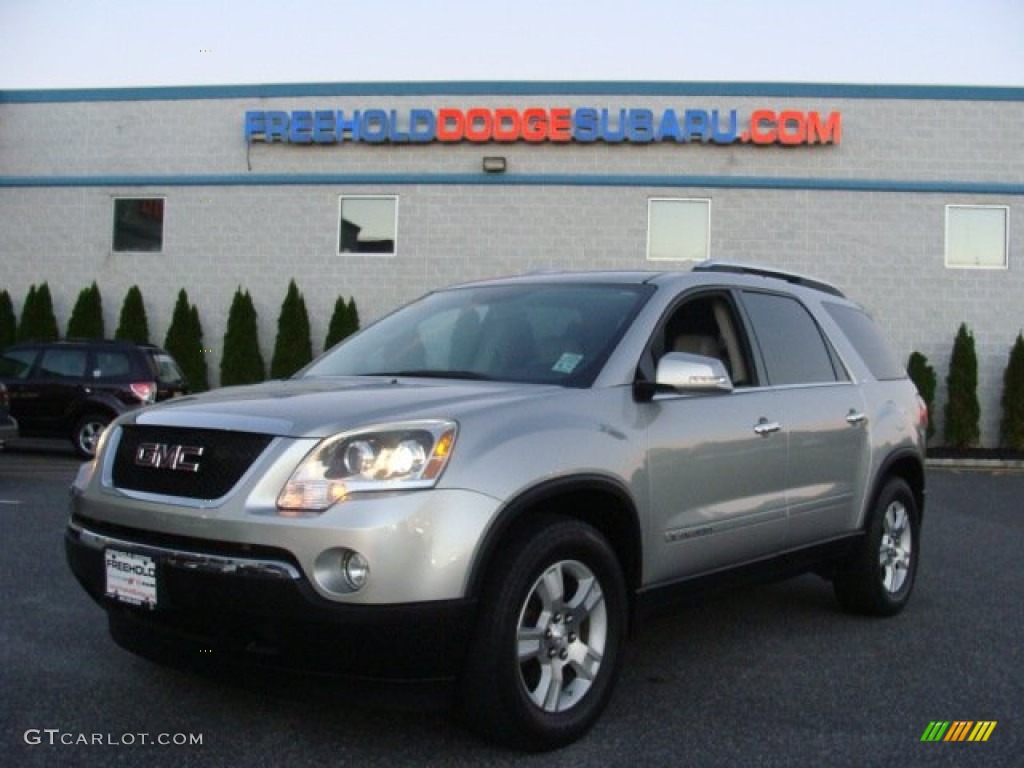 2007 Acadia SLT AWD - Liquid Silver Metallic / Ebony photo #1