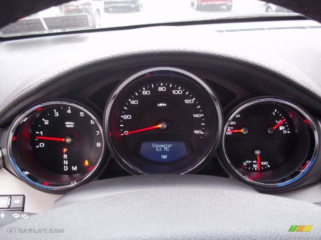 2013 Cadillac CTS 4 AWD Coupe Gauges Photo #72326510