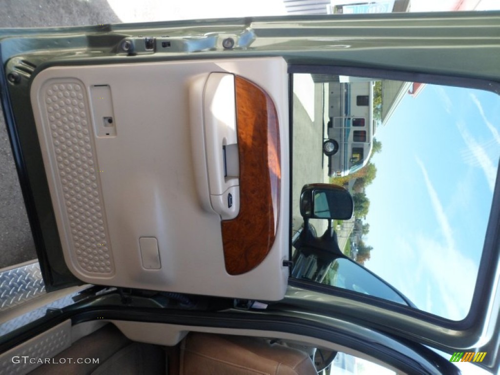 2004 F250 Super Duty King Ranch Crew Cab 4x4 - Estate Green Metallic / Castano Leather photo #28