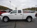 2012 Bright White Dodge Ram 1500 Express Quad Cab 4x4  photo #2