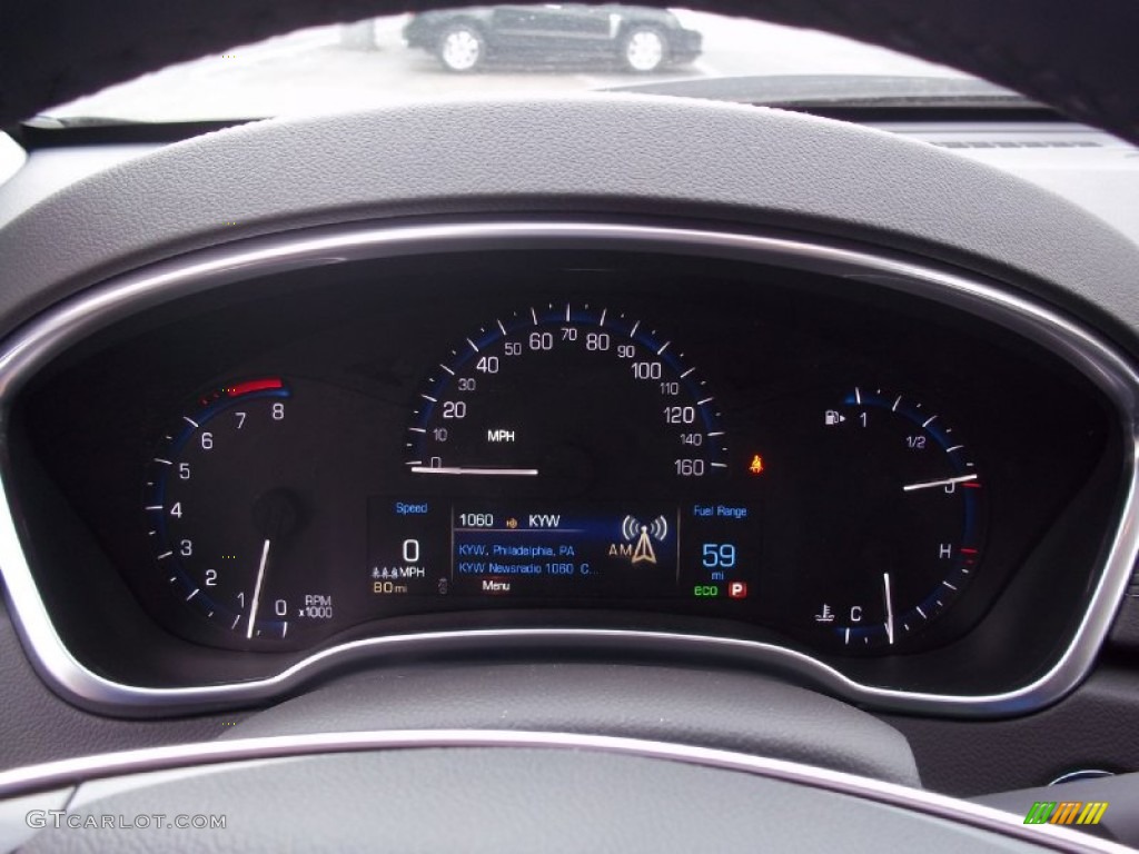 2013 Cadillac SRX Luxury AWD Gauges Photo #72328574