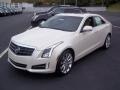 White Diamond Tricoat 2013 Cadillac ATS 3.6L Premium AWD Exterior