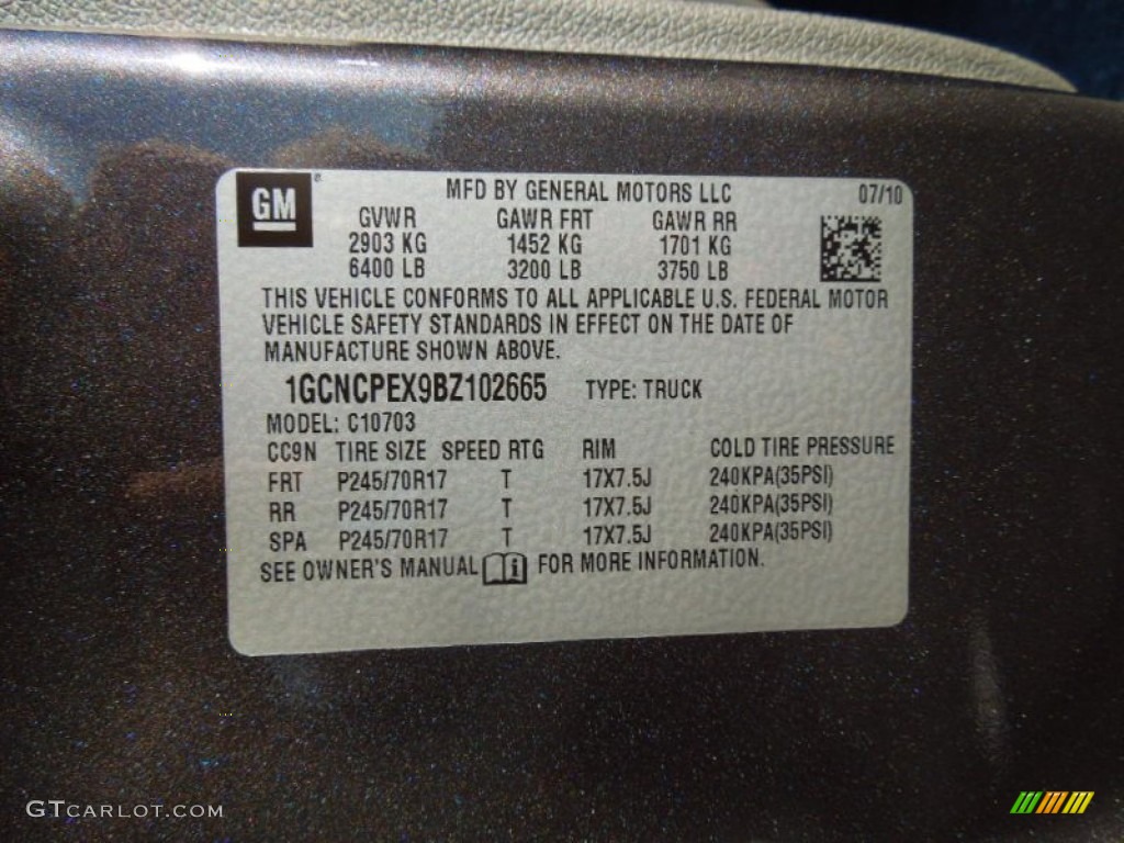 2011 Silverado 1500 Regular Cab - Taupe Gray Metallic / Dark Titanium photo #7