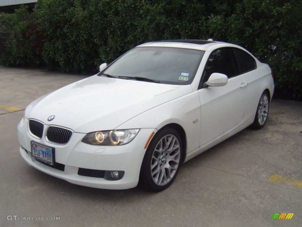 2010 3 Series 328i Coupe - Alpine White / Saddle Brown Dakota Leather photo #3