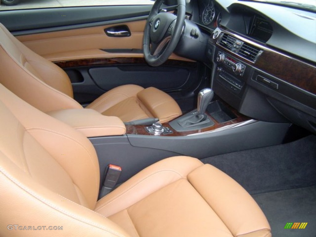 Saddle Brown Dakota Leather Interior 2010 BMW 3 Series 328i Coupe Photo #72328920