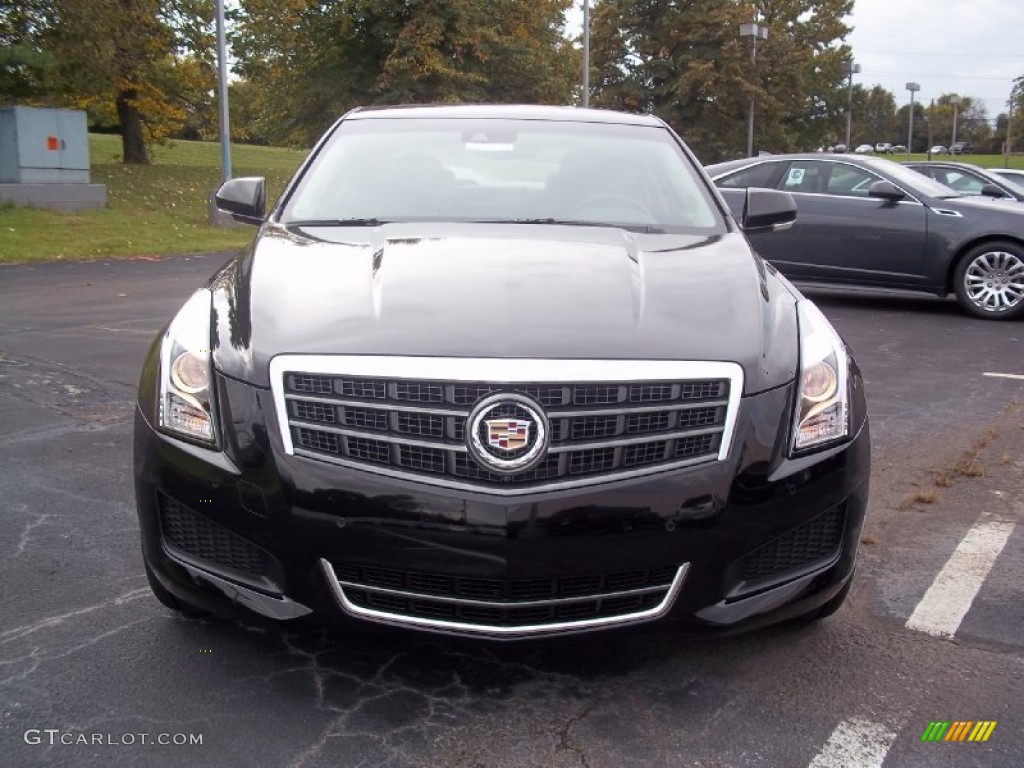 Black Raven 2013 Cadillac ATS 3.6L Luxury AWD Exterior Photo #72328949