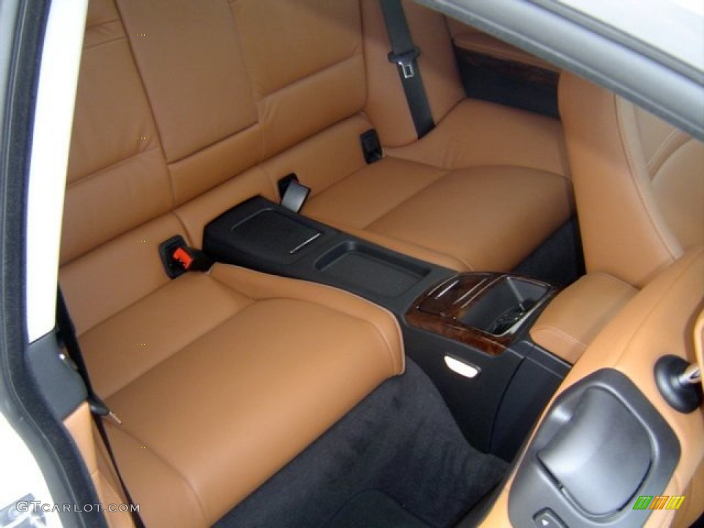 Saddle Brown Dakota Leather Interior 2010 BMW 3 Series 328i Coupe Photo #72328955