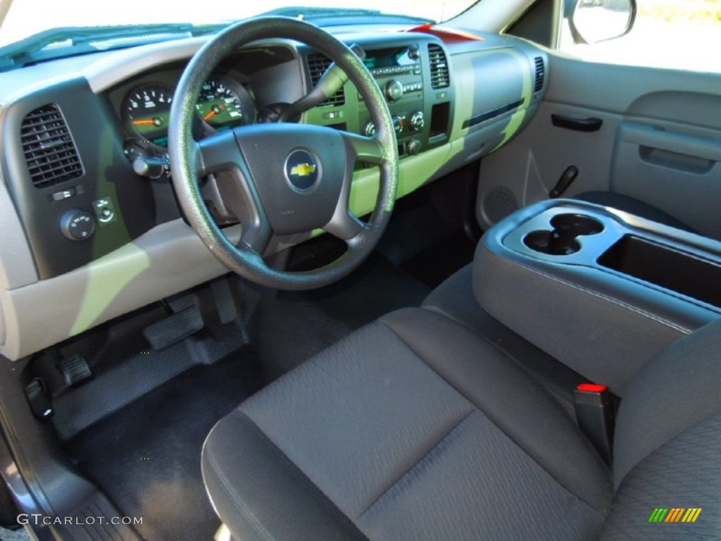 Dark Titanium Interior 2011 Chevrolet Silverado 1500 Regular Cab Photo #72328981