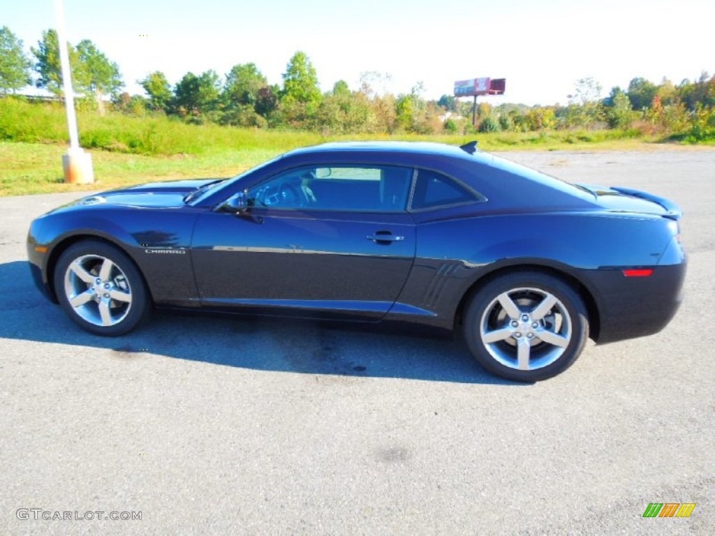 2013 Camaro LT Coupe - Blue Ray Metallic / Gray photo #3