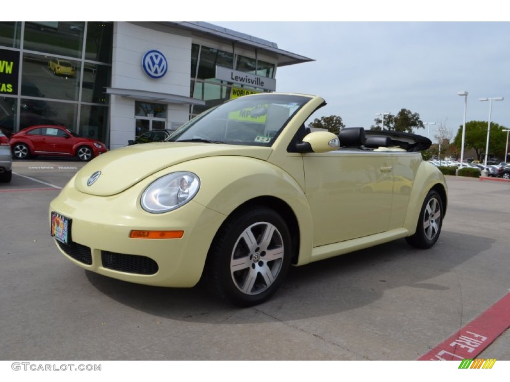 Mellow Yellow Volkswagen New Beetle