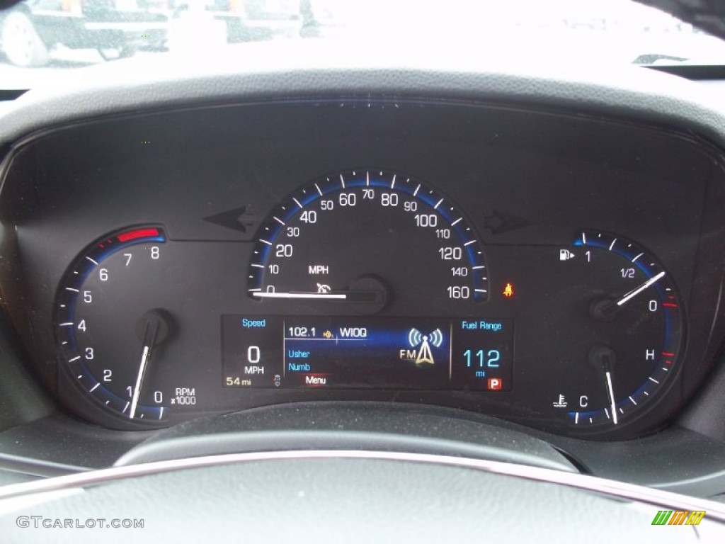 2013 Cadillac ATS 3.6L Luxury AWD Gauges Photo #72329223